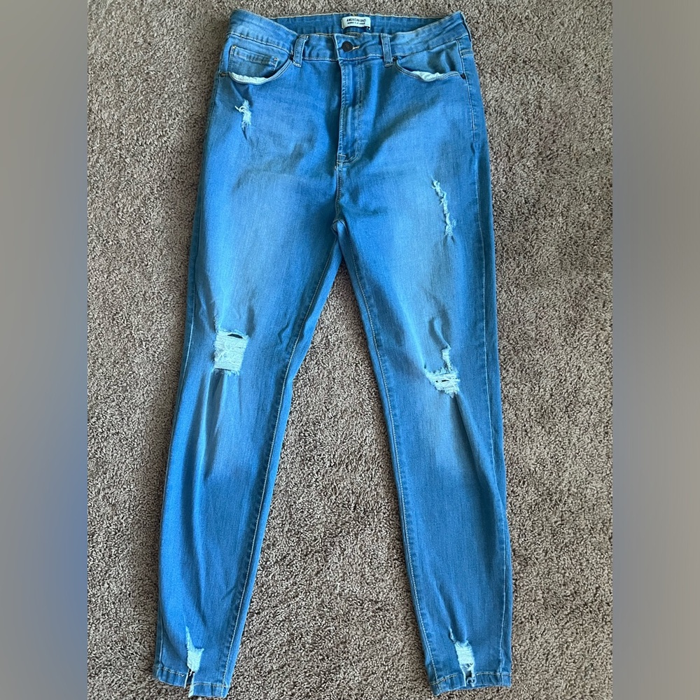 American Bazi distressed jeans